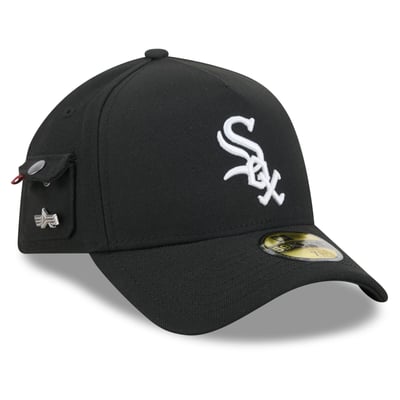 Chicago White Sox New Era A-Frame 59FORTY Fitted Hat - Black