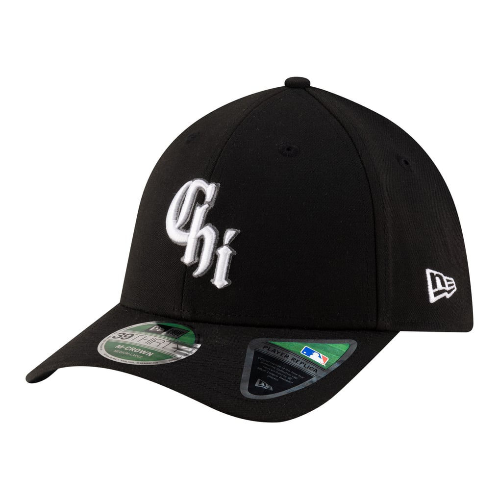  Chicago White Sox New Era Alternate Player Replica 39THIRTY M-Crown Flex Hat - Black