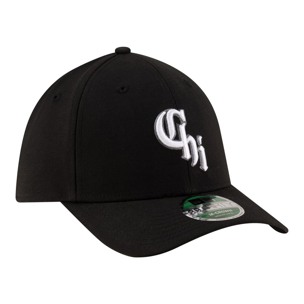  Chicago White Sox New Era Alternate Player Replica 39THIRTY M-Crown Flex Hat - Black