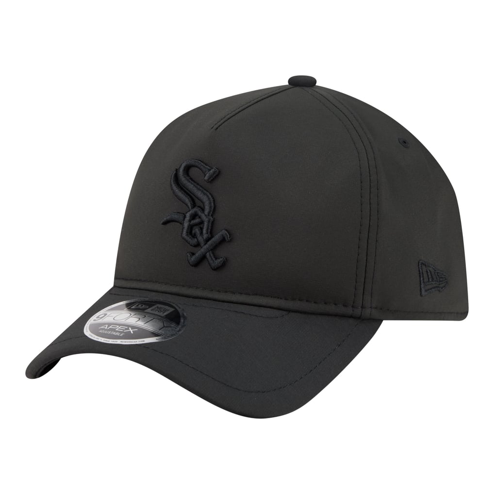  Chicago White Sox New Era Injection Apex 9FORTY Adjustable Hat - Black