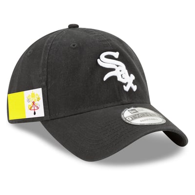 Chicago White Sox New Era The Vatican Casual Classic Adjustable Hat - Black