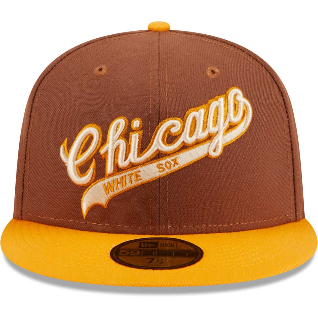 Chicago White Sox New Era Tiramisu  59FIFTY Fitted Hat - Brown