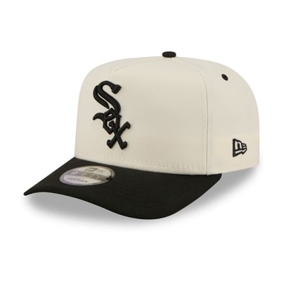  Chicago White Sox New Era Rear Hit 9FIFTY A-Frame Snapback Hat - Cream
