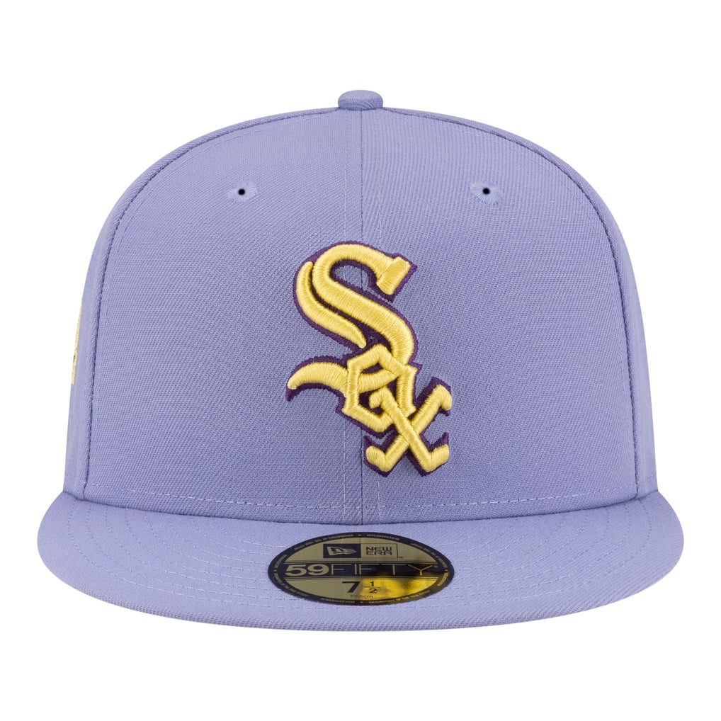 Chicago White Sox New Era Lavender Bloom 59FIFTY Fitted Hat - Light Purple
