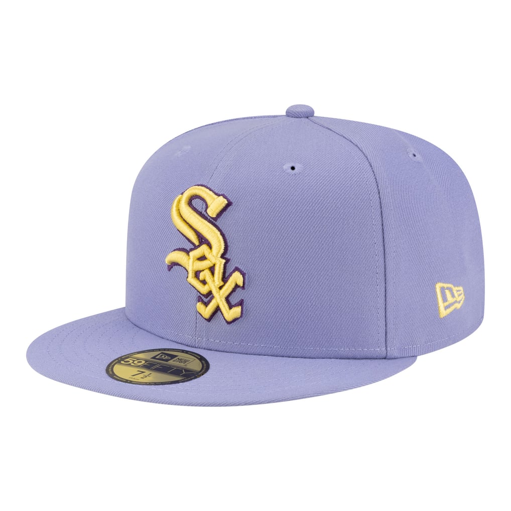 Chicago White Sox New Era Lavender Bloom 59FIFTY Fitted Hat - Light Purple