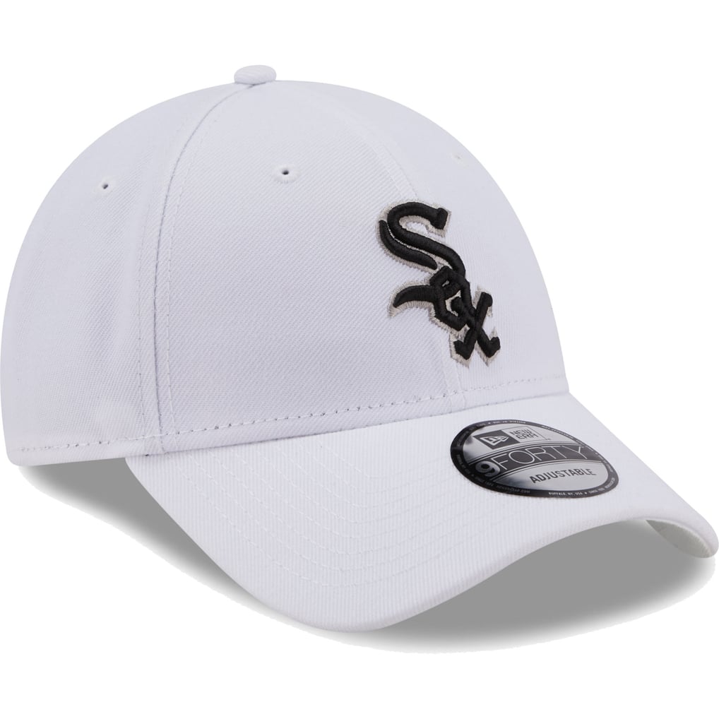 New Era Chicago White Sox 9Forty Adjustable Hat White NEW ERA 9FORTY A-FRAME MLB CHICAGO WHITE SOX FOREVER & EVER  main image 2