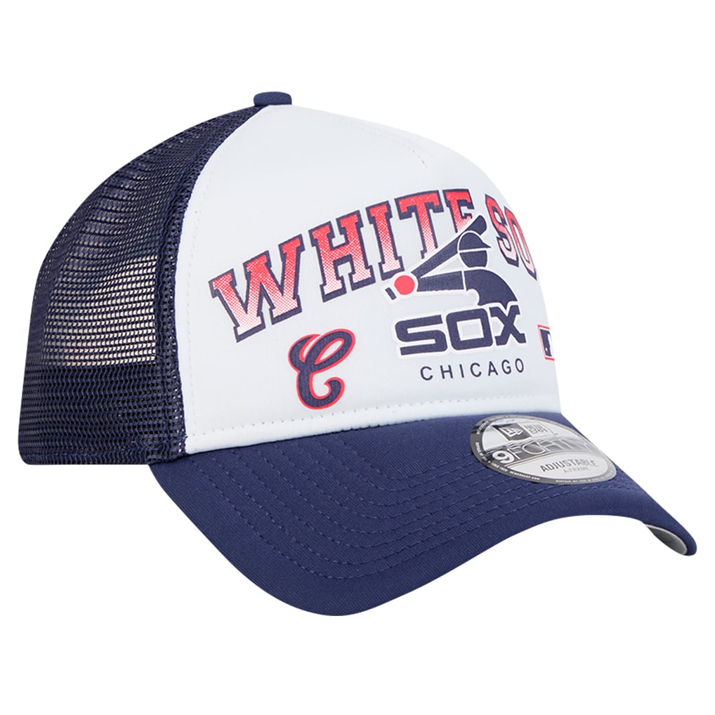 Chicago White Sox New Era Retro Wordmark 9FORTY A-Frame  display picture 2