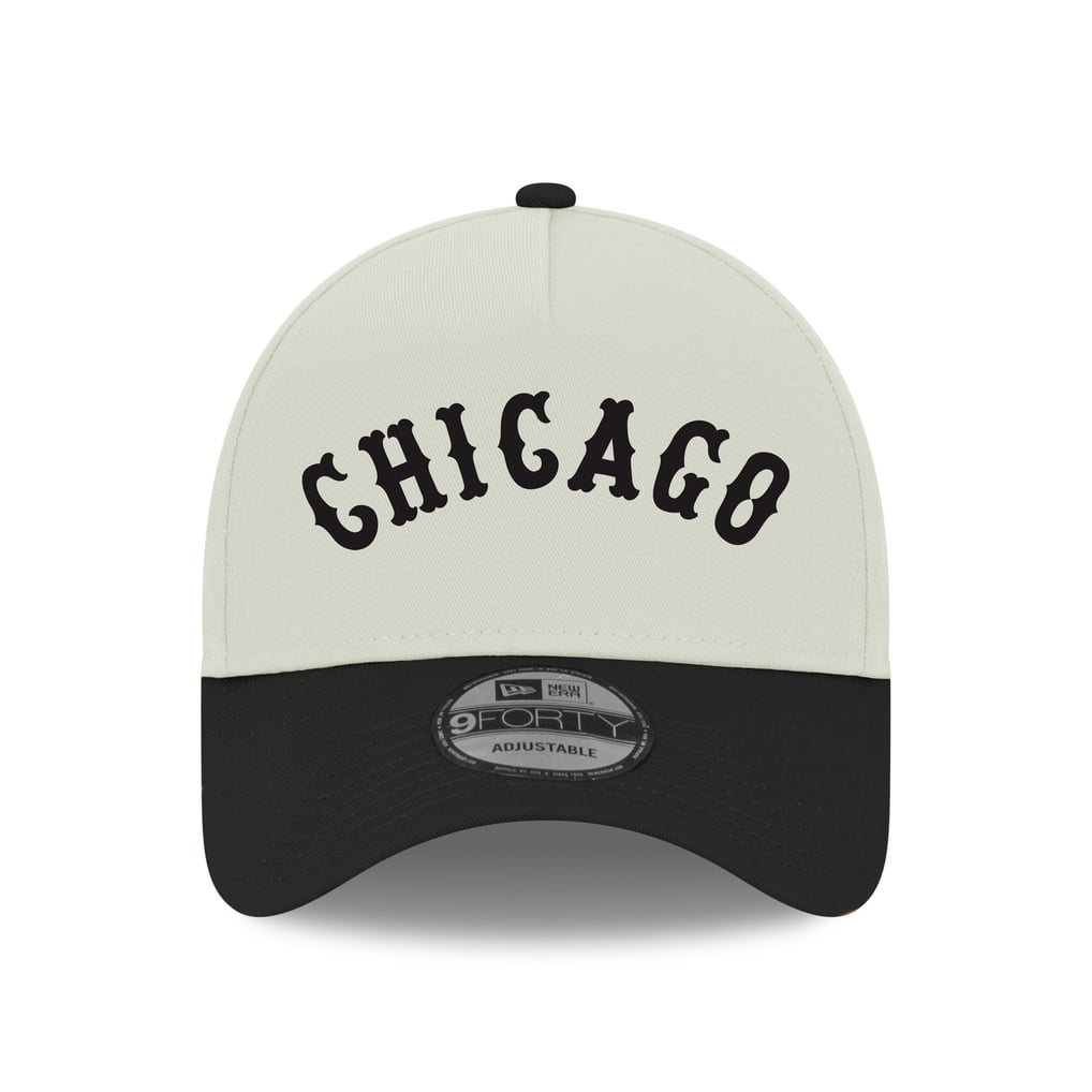 Men's Chicago White Sox New Era x Alice & Wonder White/Black 9FORTY A ...