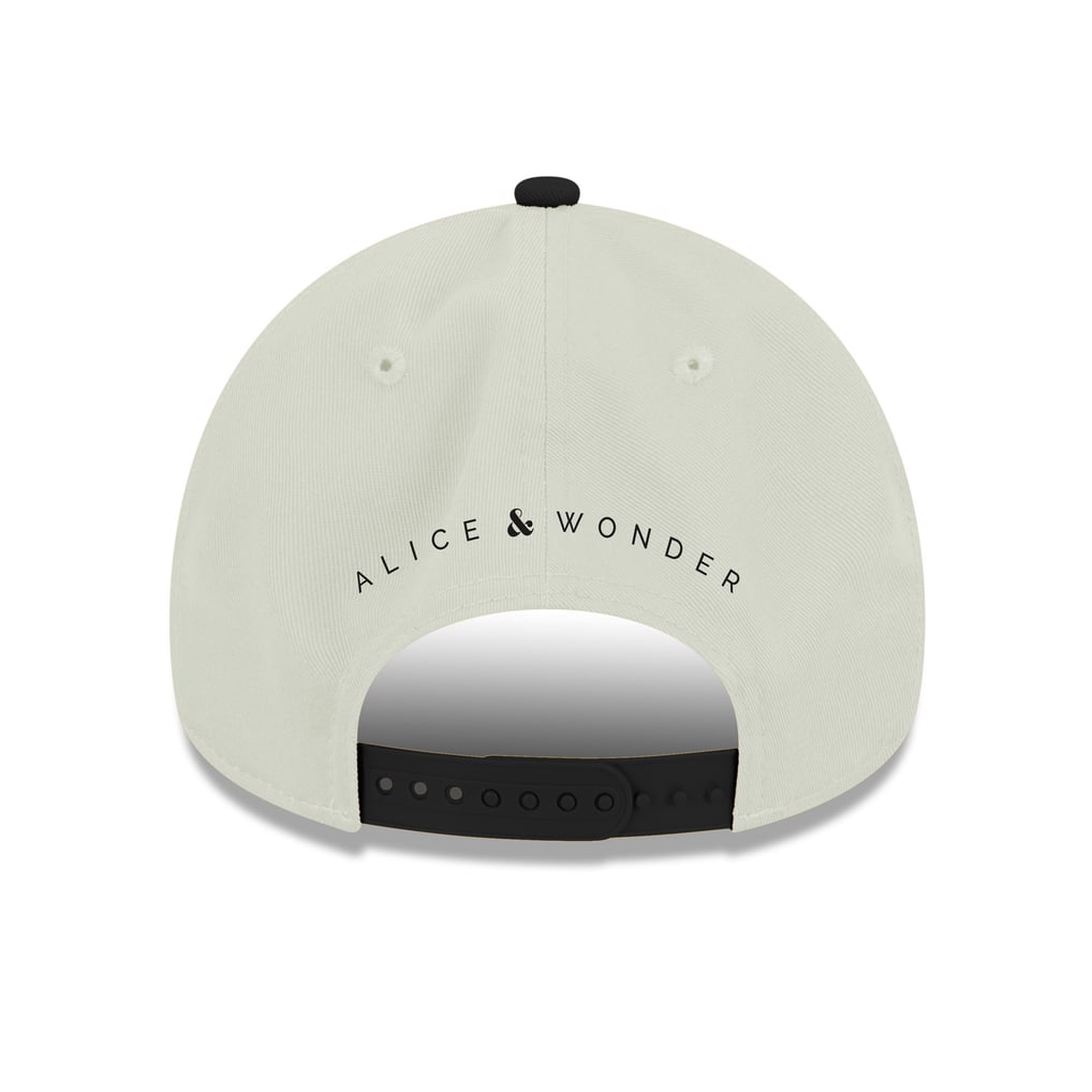 Men's Chicago White Sox New Era x Alice & Wonder White/Black 9FORTY A ...