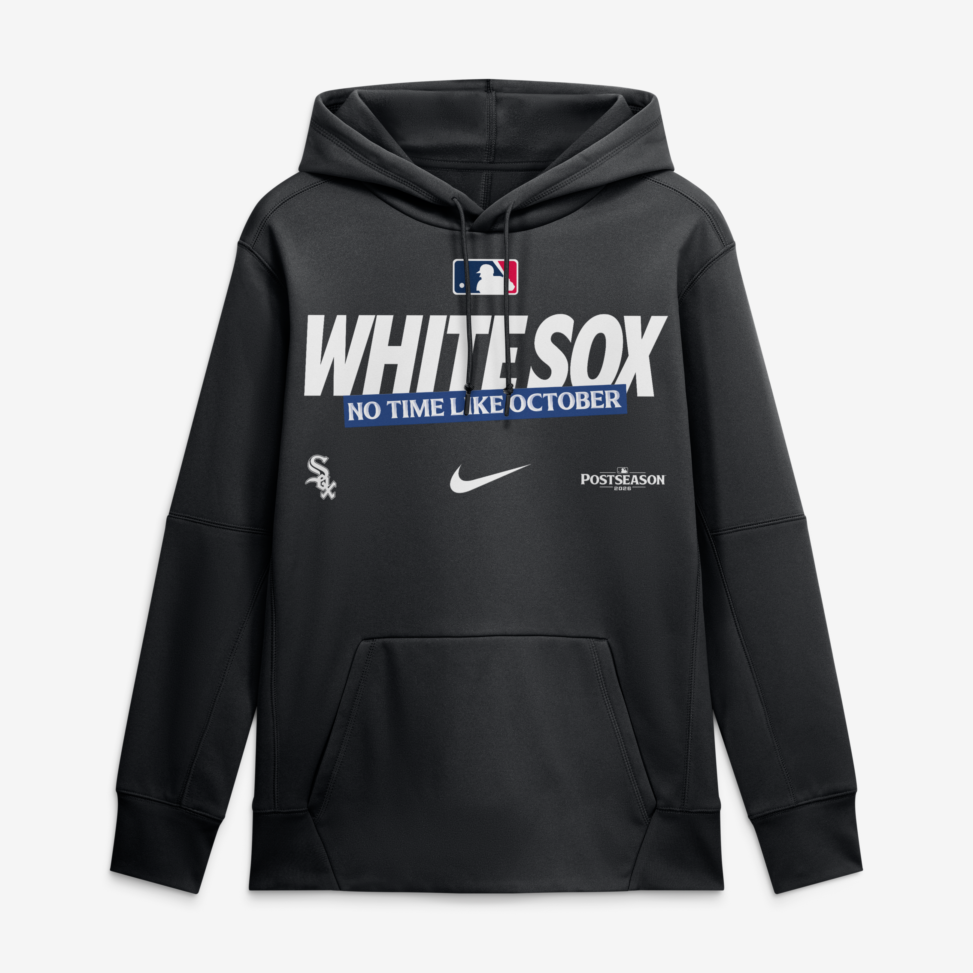 Men's Chicago White Sox Nike Black 2026 MLB Postseason Authentic ...