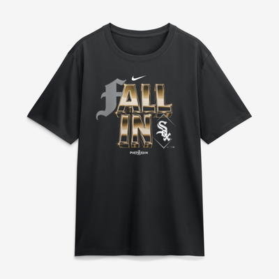  Chicago White Sox Nike 2026 MLB Postseason Fall In Legend T-Shirt - Black