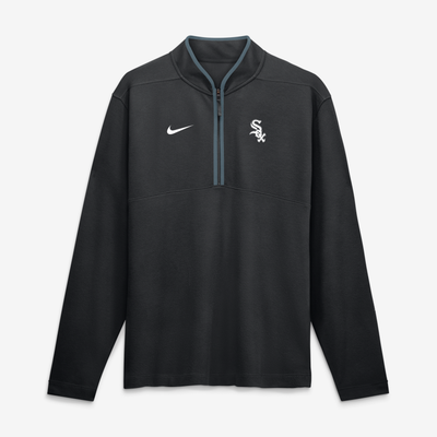 Chicago White Sox Nike Dri-FIT Victory Half-Zip Pullover - Black