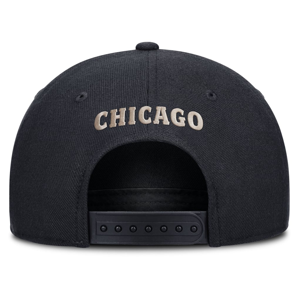Chicago White Sox Nike Cooperstown Rise A-Frame Adjustable Hat - Light Brown/Navy