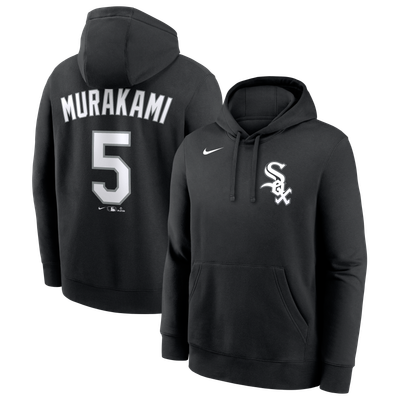Munetaka Murakami Chicago White Sox Nike Name & Number Club Fleece Pullover Hoodie - Black