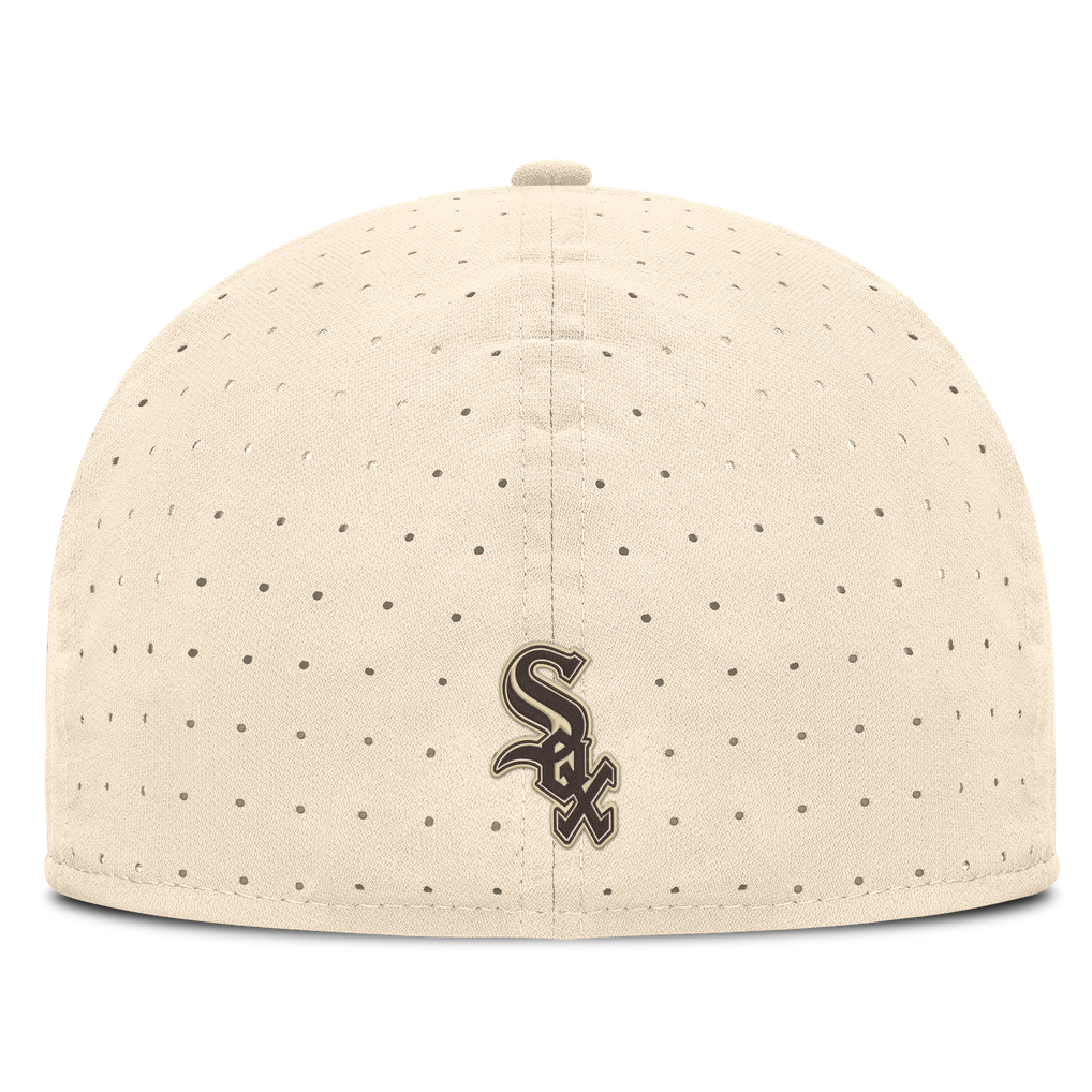 Chicago White Sox Nike True Dri-FIT AeroBill Fitted Hat - Natural