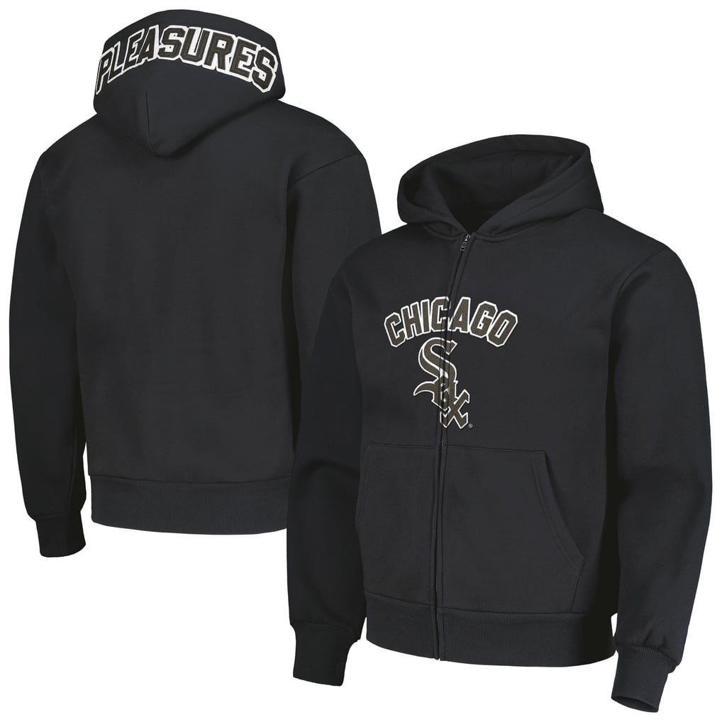 Chicago White Sox PLEASURES Opening Day Full-Zip Hoodie - Black
