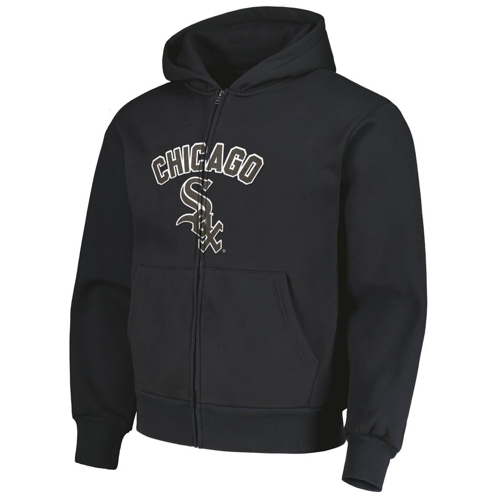 Chicago White Sox PLEASURES Opening Day Full-Zip Hoodie - Black