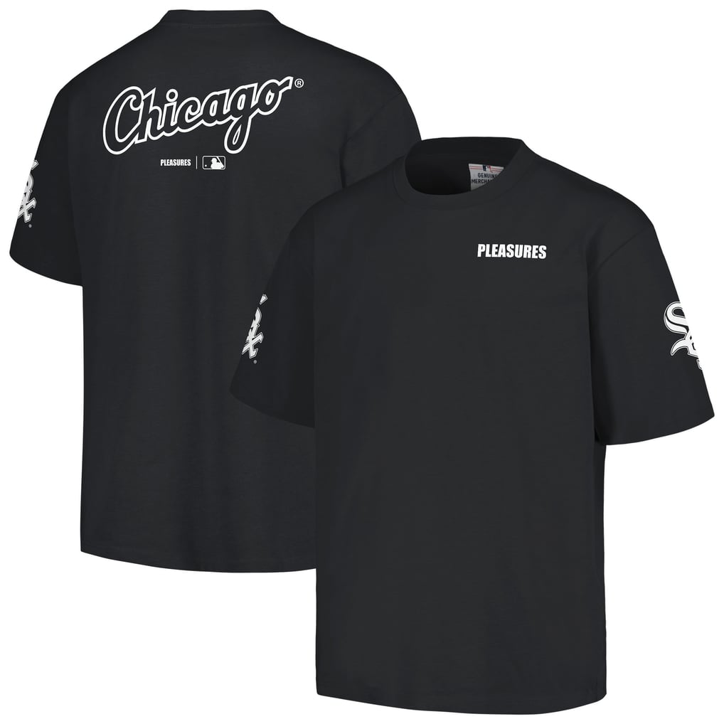  Chicago White Sox PLEASURES Team T-Shirt - Black