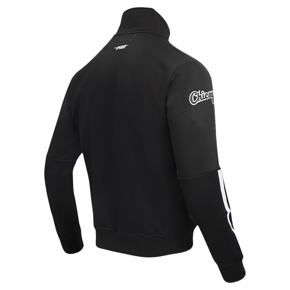 Chicago White Sox Pro Standard Fast Lane Full-Zip Track Jacket - Black