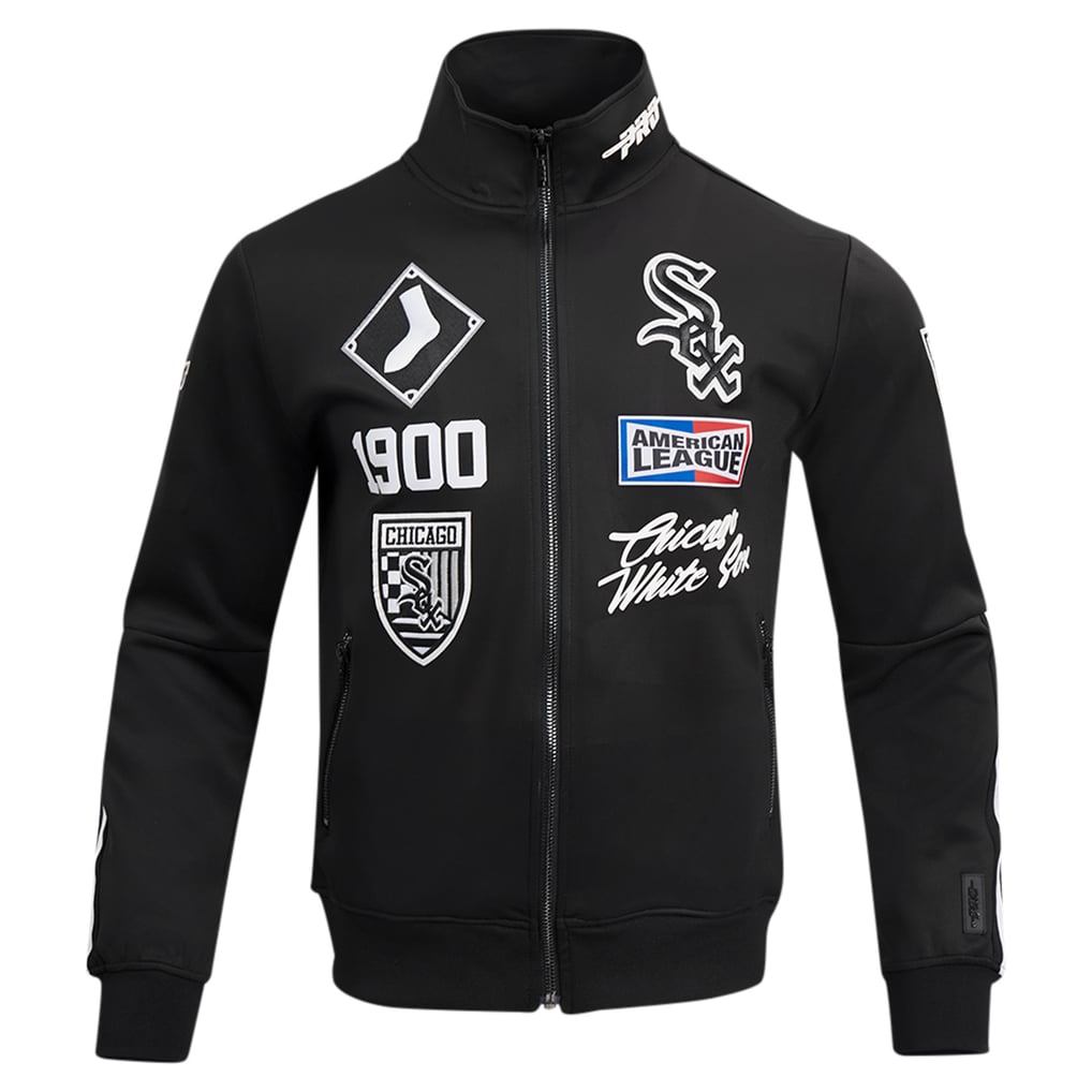 Chicago White Sox Pro Standard Fast Lane Full-Zip Track Jacket - Black