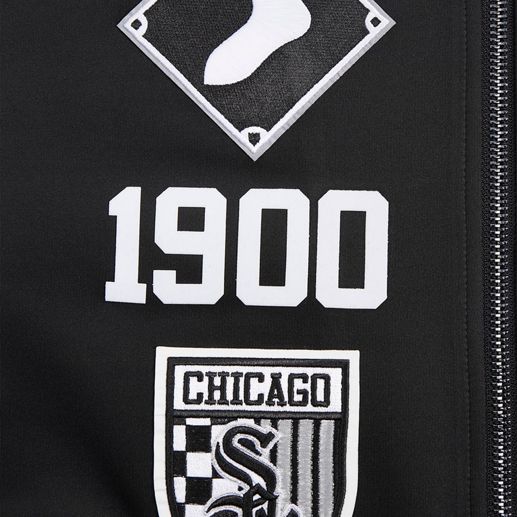 Chicago White Sox Pro Standard Fast Lane Full-Zip Track Jacket - Black
