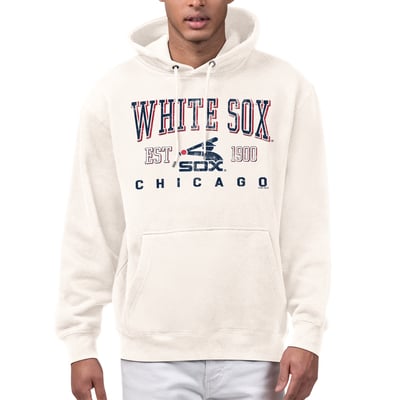  Chicago White Sox Starter Established Logo Fleece Hoodie - Cream