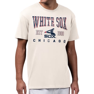  Chicago White Sox Starter Established Logo T-Shirt - Cream