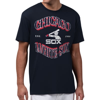  Chicago White Sox Starter Take Me Out T-Shirt - Navy