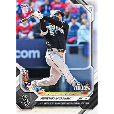 Munetaka Murakami - 2026 MLB Topps NOW® - Card 753 - LOOK FOR RELICS & AUTO-RELICS