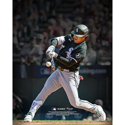 Munetaka Murakami Chicago White Sox Unsigned Fanatics Authentic 2026 ALDS Game 1 First Career Postseason Home Run Spotlight Photograph