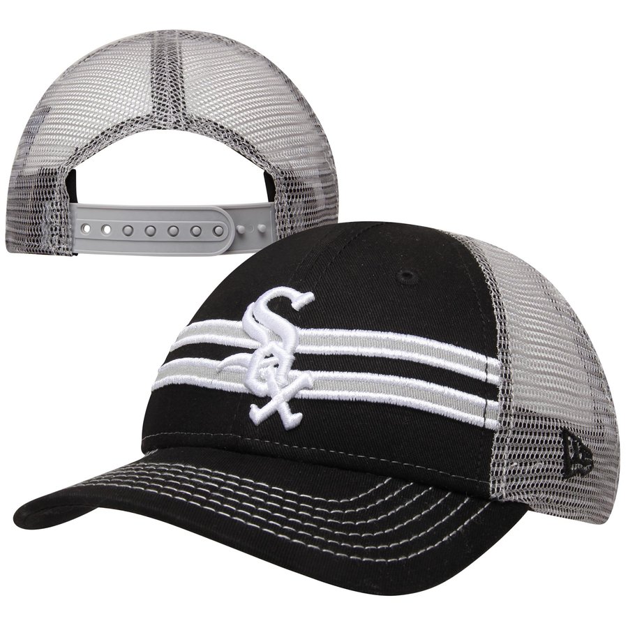 New Era Chicago White Sox Toddler Jr. Front Band 9FORTY Adjustable Hat ...