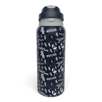 Chicago White Sox Pegasus 32oz. Game Day Pennant Stainless Steel ProPress Water Bottle