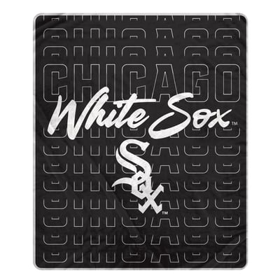 Chicago White Sox Pegasus Echo Script Fade 50" x 60" Ultra Soft Throw Blanket