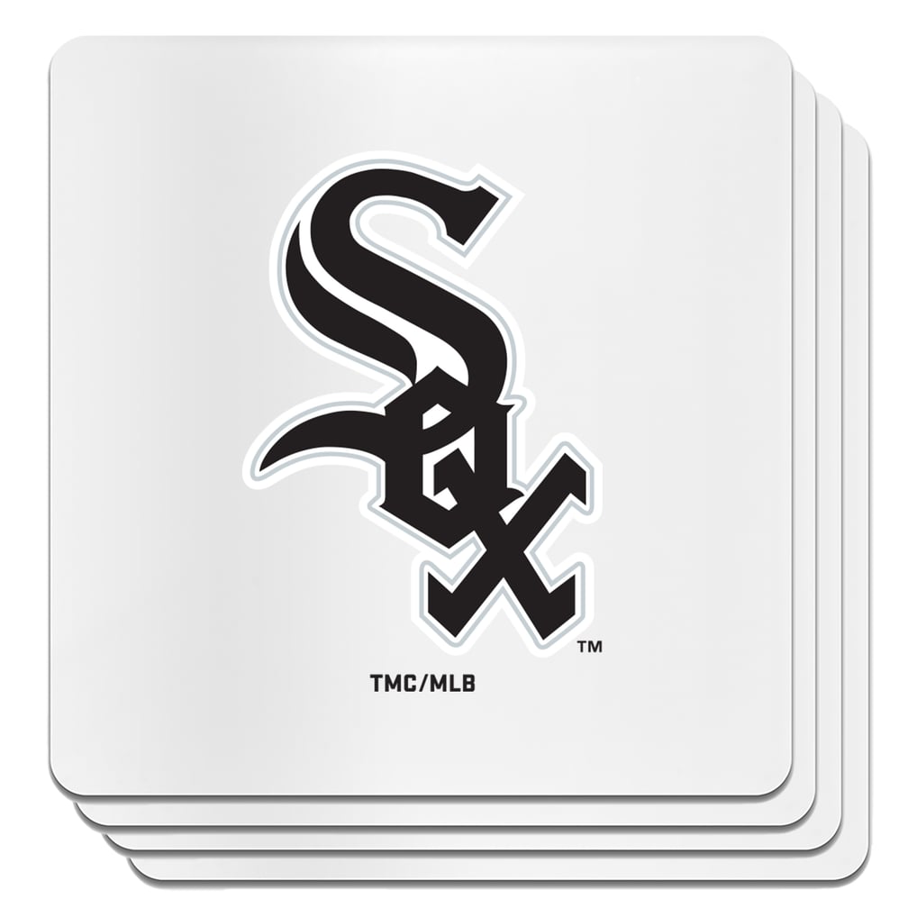 Chicago White Sox The Memory Company Square Ceramic Coaster Set