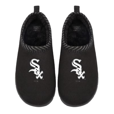 Chicago White Sox ISlide Unisex Primary Logo Mission Slipper - Black
