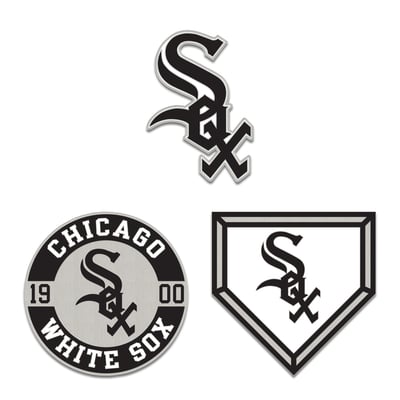 Chicago White Sox WinCraft Three-Piece Collector Pin Set