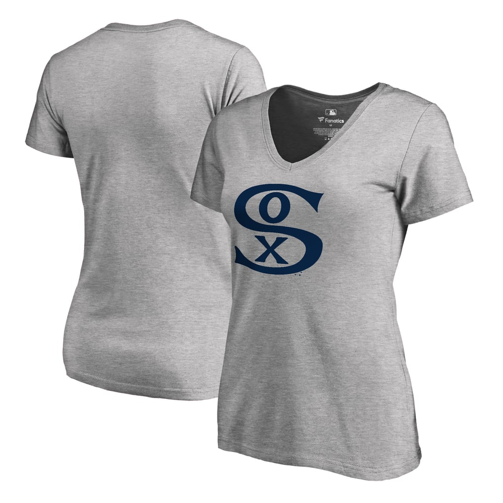 Chicago White Sox Women's Cooperstown Collection Forbes T-Shirt - Ash