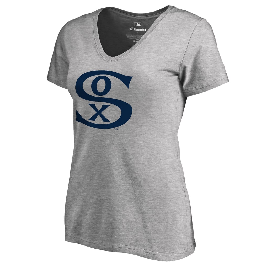 Chicago White Sox Women's Cooperstown Collection Forbes T-Shirt - Ash