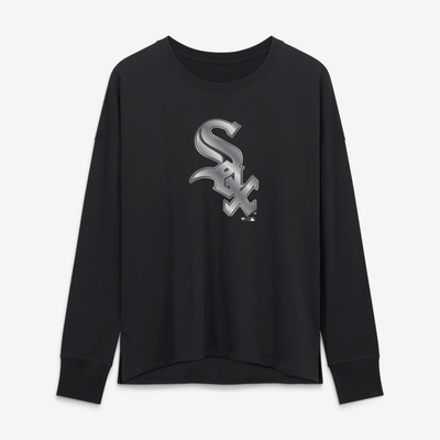 Chicago White Sox Women's Forged Mascot Long Sleeve T-Shirt - Black