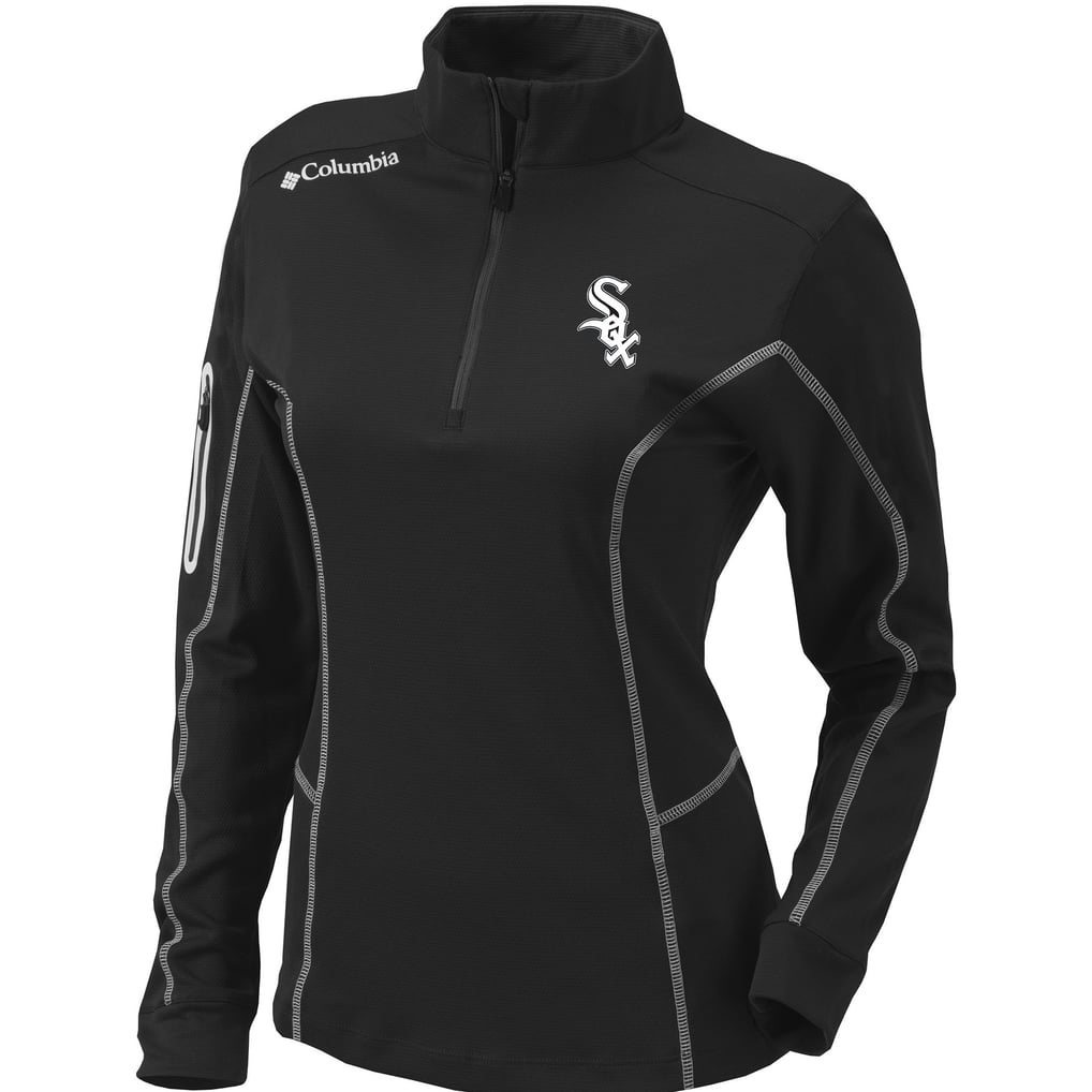  Chicago White Sox Columbia Women's Omni-Wick Shotgun Quarter-Zip Pullover Top - Black