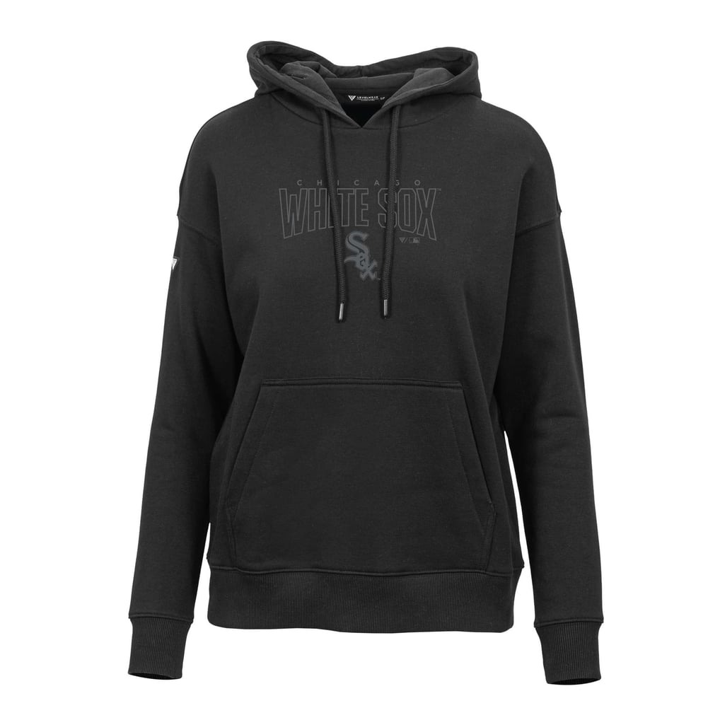 Chicago White Sox Levelwear Women's Adorn Darkmoon Pullover Hoodie - Black