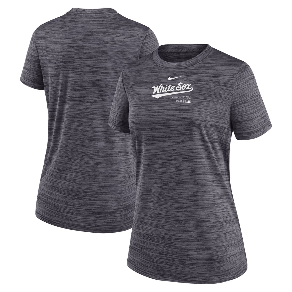 Chicago White Sox Nike Women's Authentic Collection Velocity Performance T-Shirt - Black