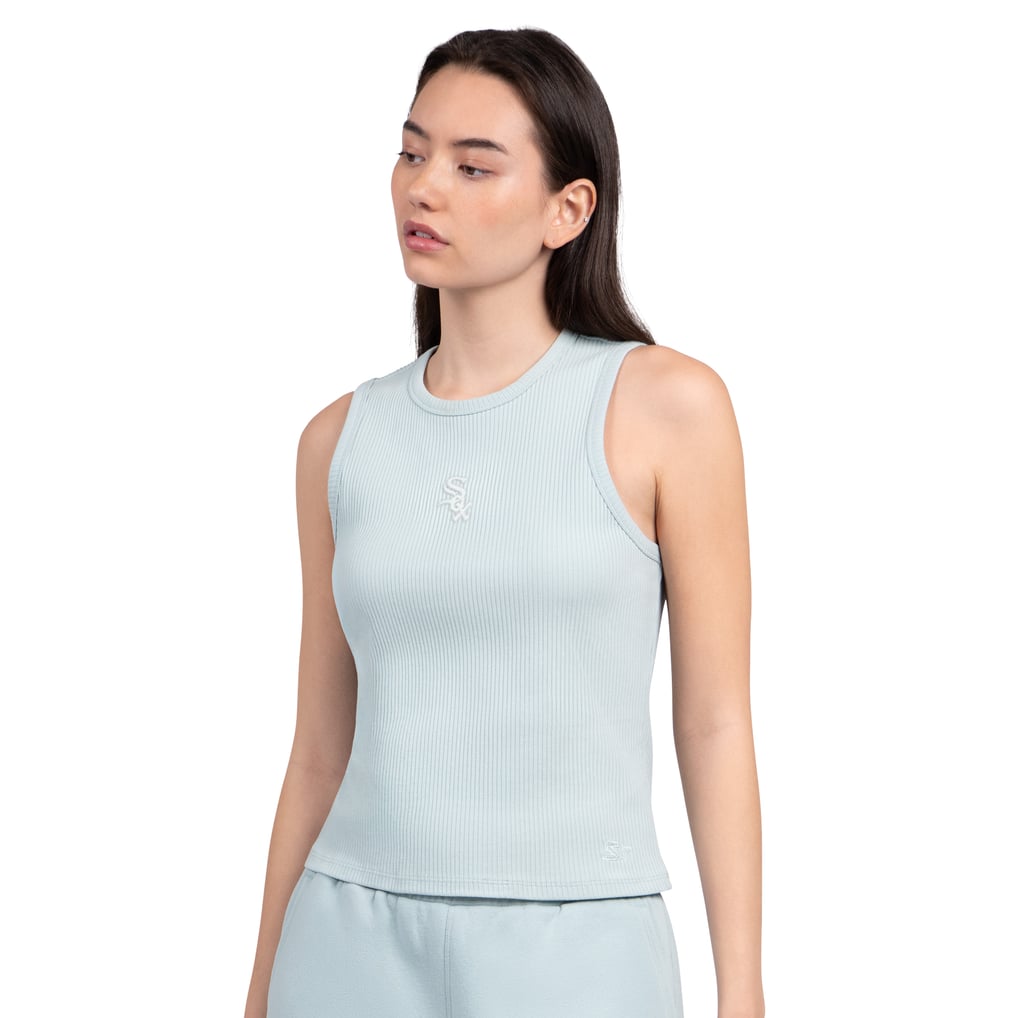 Chicago White Sox Starter Women's Pastels Ribbed Tank Top - Mint