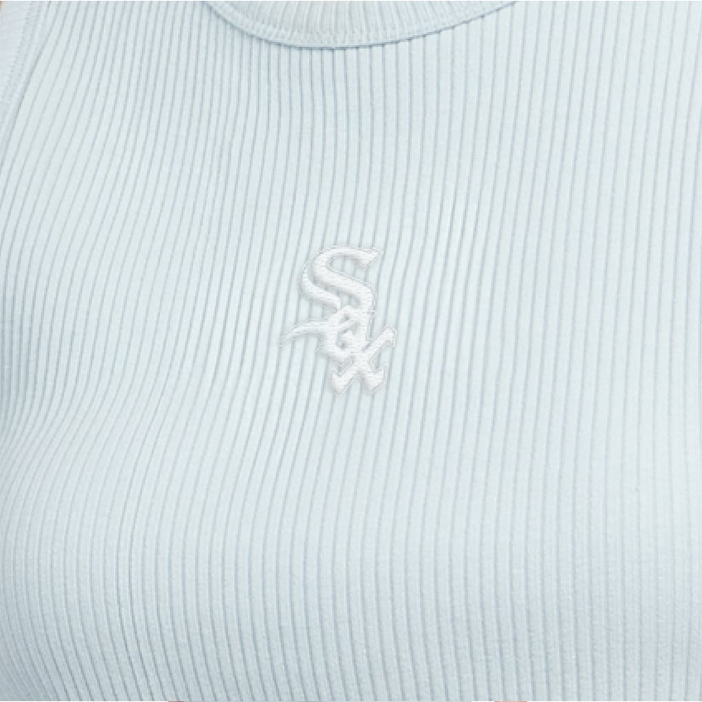 Chicago White Sox Starter Women's Pastels Ribbed Tank Top - Mint