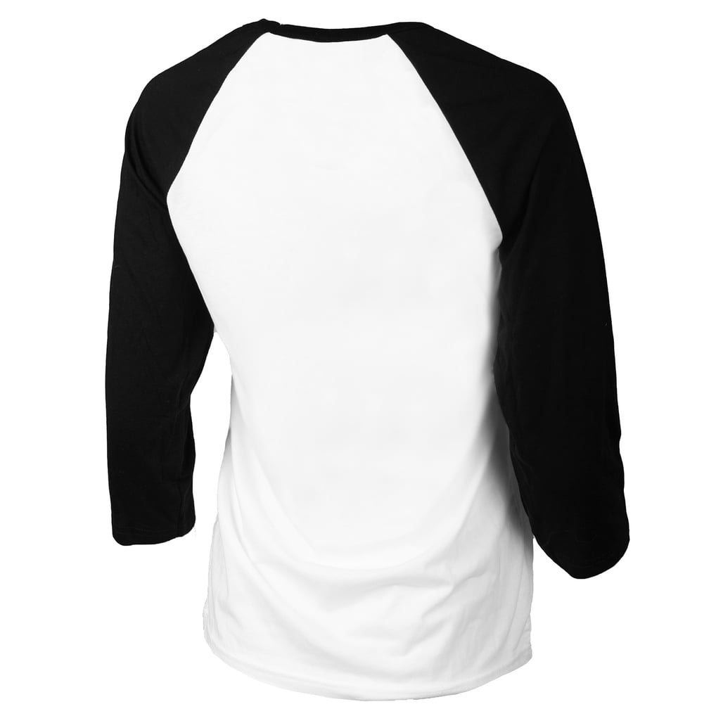 Chicago White Sox Tiny Turnip Women's Stacked 3/4-Sleeve Raglan T-Shirt - White/Black