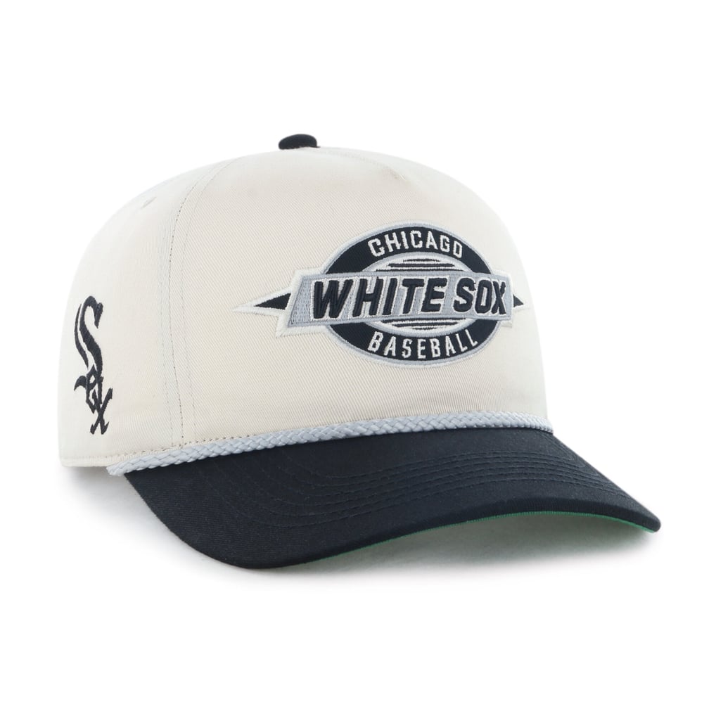 Chicago White Sox '47 Youth Frame Out Hitch Adjustable Hat - Natural/Black