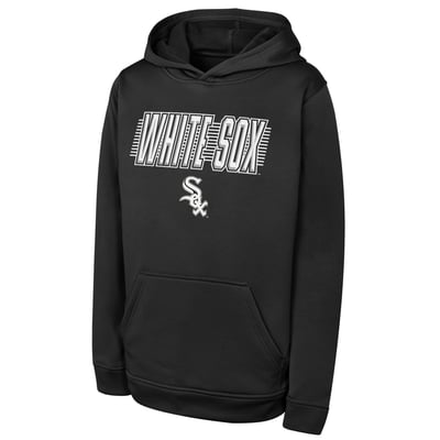 Chicago White Sox Outerstuff Youth Sack Party Performance Hoodie - Black