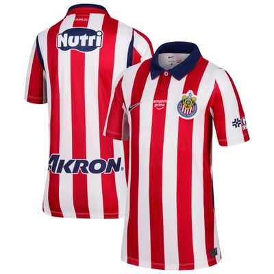  Chivas Nike Youth 2026/27 Home Stadium Replica Jersey - White/Red