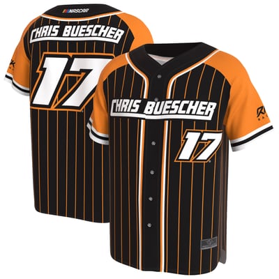 Chris Buescher ProSphere Youth Baseball Fashion Jersey - Black