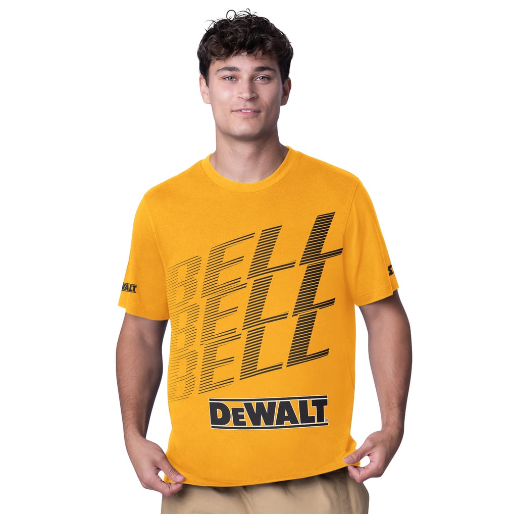  Christopher Bell Starter DeWalt All Star Extreme T-Shirt - Yellow